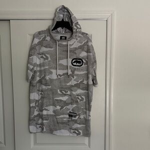 Ecko Unlimited Gray Camouflage Hoodie